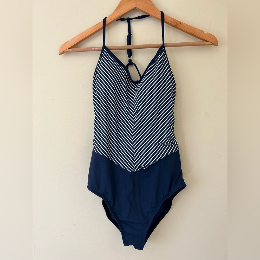Carve Designs- Navy one piece swimsuit